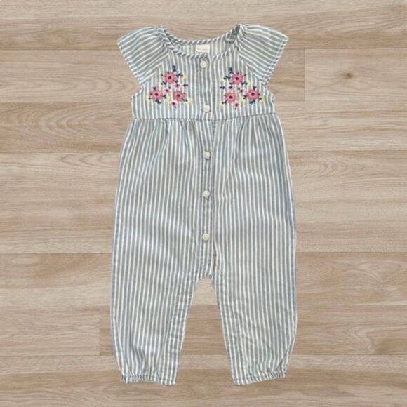 Baby Girl‎ Carter's Embroidered Jumpsuit 6 months - Picture 1 of 10
